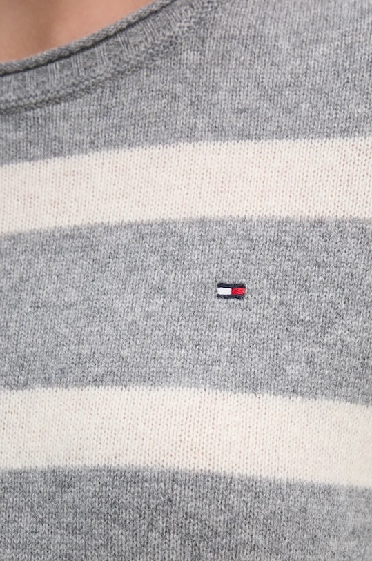Πουλόβερ Tommy Hilfiger WW0WW44161 γκρί