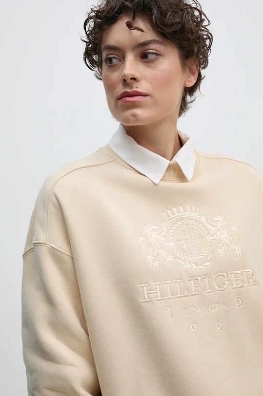 Tommy Hilfiger bluza beżowy WW0WW43495