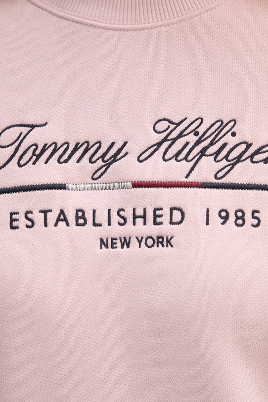 Mikina Tommy Hilfiger WW0WW43574 růžová