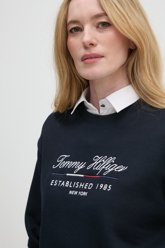 Tommy Hilfiger bluza bleumarin WW0WW43574