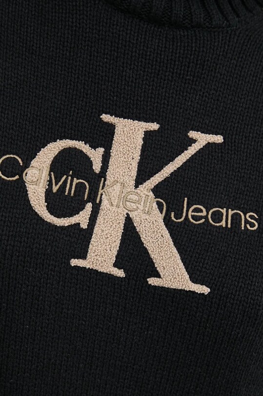Calvin Klein Jeans pulover J20J224229 negru