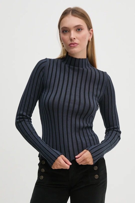 Calvin Klein Jeans sweter bawełna niebieski J20J224219