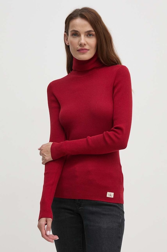 Calvin Klein Jeans sweter pozostałe czerwony J20J224225