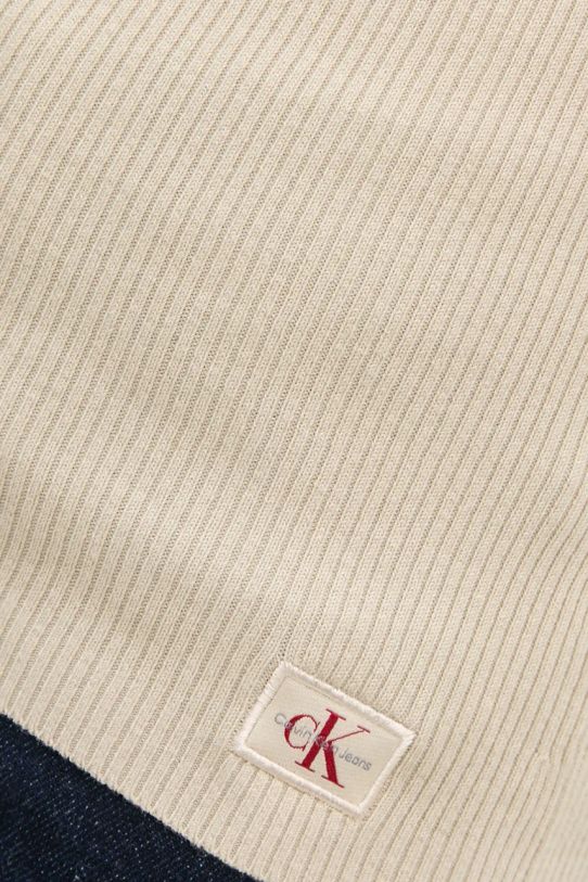 Svetr Calvin Klein Jeans J20J224225 zelená