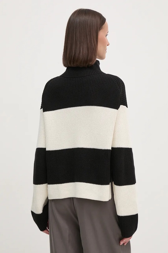 Îmbrăcăminte Calvin Klein Jeans pulover de bumbac J20J224227 negru