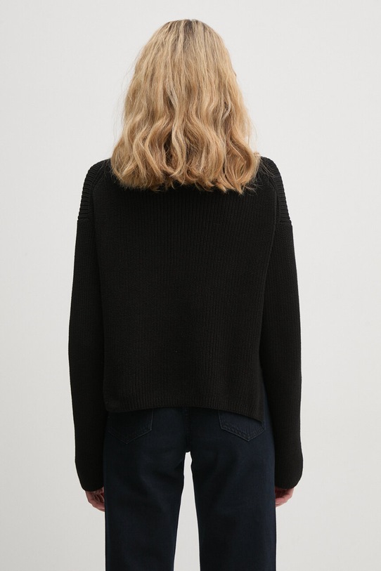 Odzież Calvin Klein Jeans sweter bawełniany J20J224227 czarny