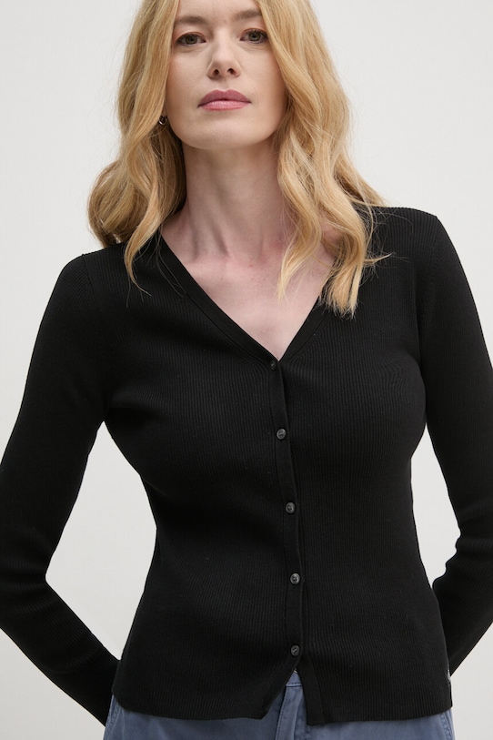 Calvin Klein Jeans kardigan pozostałe czarny J20J224239