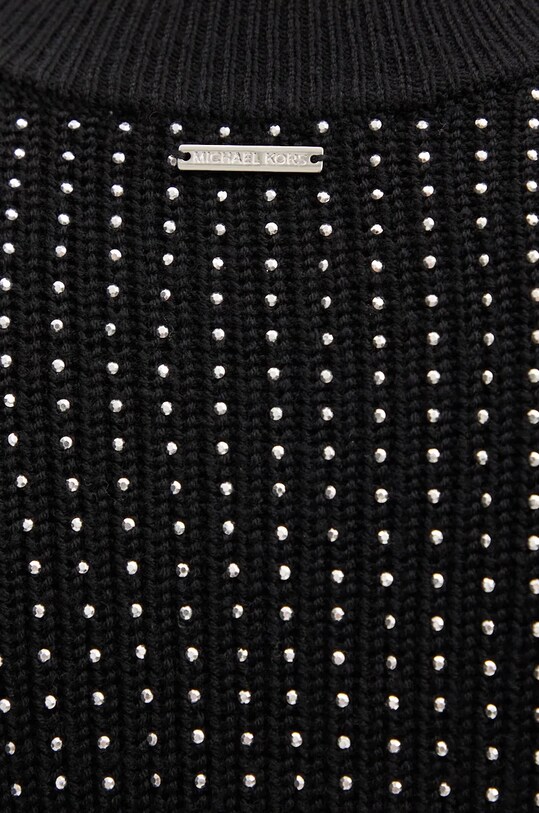 Vlnený sveter MICHAEL Michael Kors MF46124F2G čierna