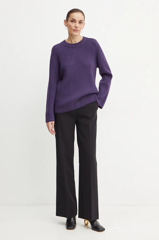 MICHAEL Michael Kors pulover de lana MF460YPF2G violet AW24