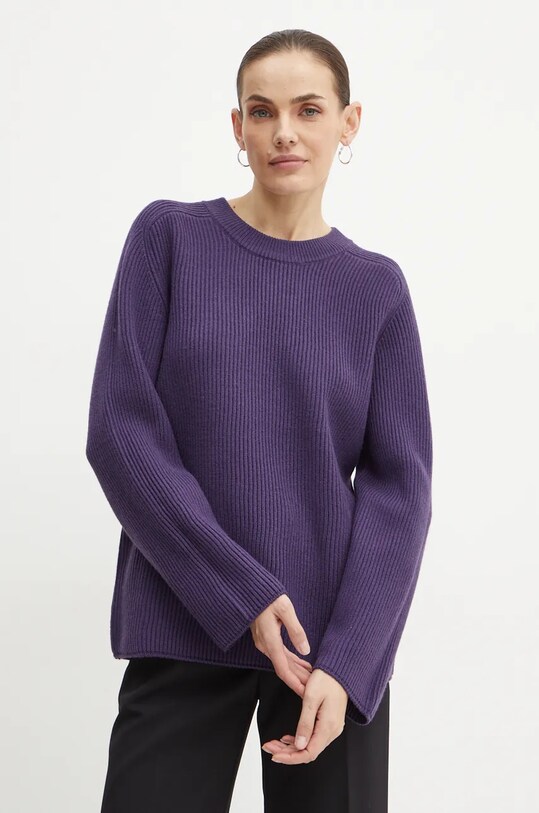 MICHAEL Michael Kors pulover de lana violet MF460YPF2G