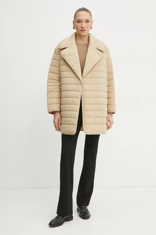 MICHAEL Michael Kors pulover de lana MF4612JF2G bej SS25