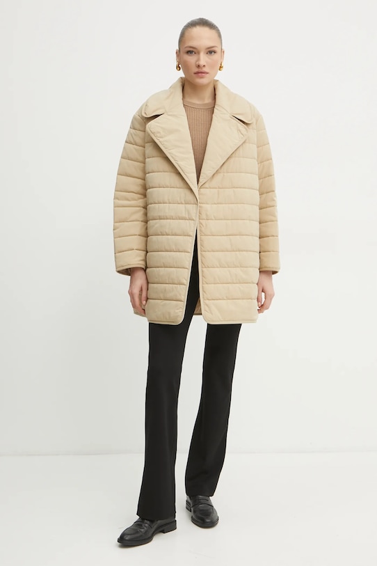 MICHAEL Michael Kors pulover de lana MF4612JF2G bej SS25