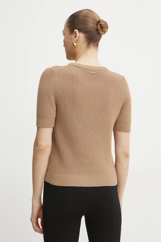 Îmbrăcăminte MICHAEL Michael Kors pulover de lana MF4612JF2G bej