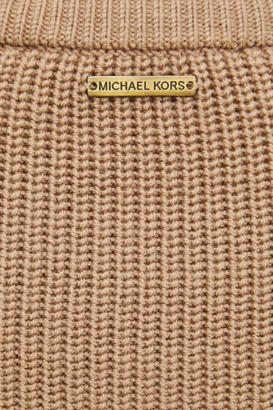 MICHAEL Michael Kors sweter wełniany MF4612JF2G zielony