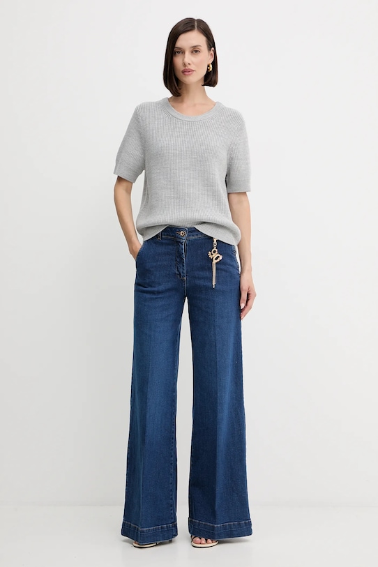 MICHAEL Michael Kors pulover de lână MF4612JF2G gri SS25