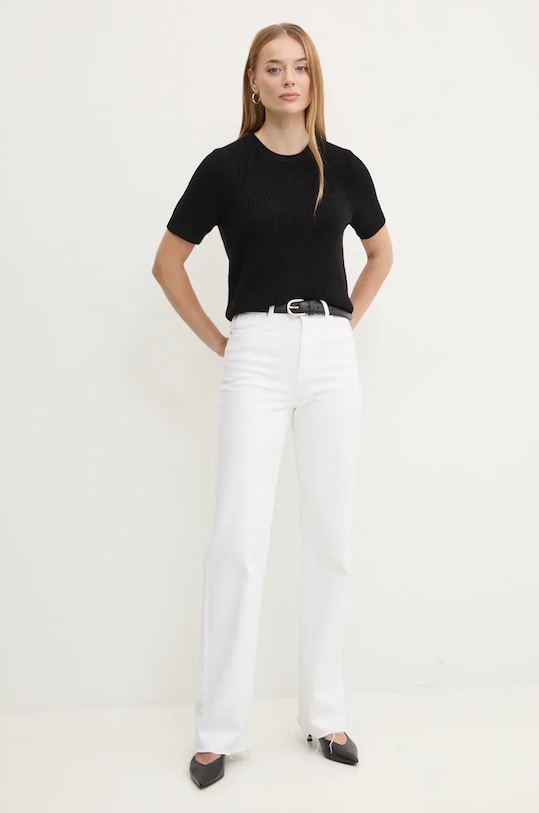 MICHAEL Michael Kors sweter wełniany MF4612JF2G czarny SS25