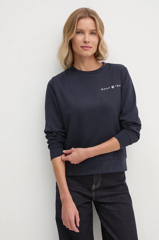 Gant felpa senza blu navy 4200754