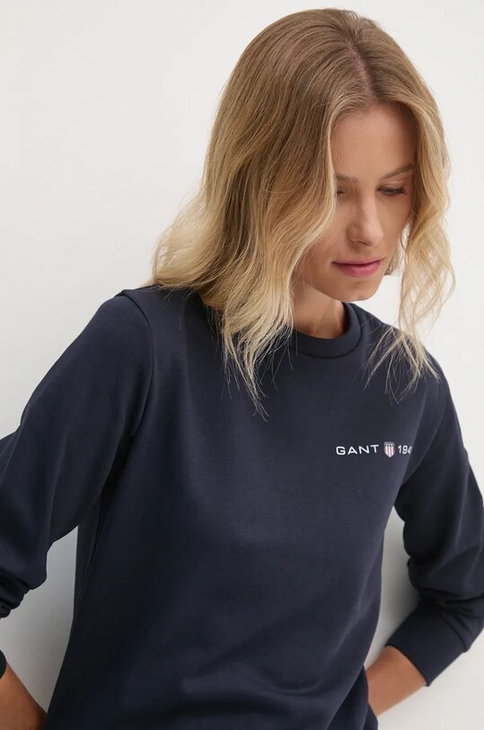 Gant felpa blu navy 4200754