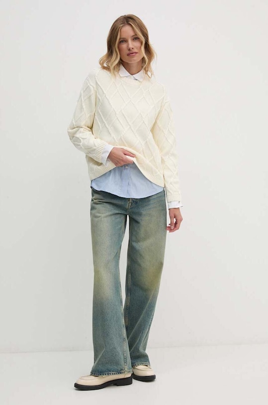 Gant pulover 4805252 bej AW24