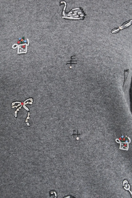 MSGM pulover de lana 3742MDM212.247786 gri