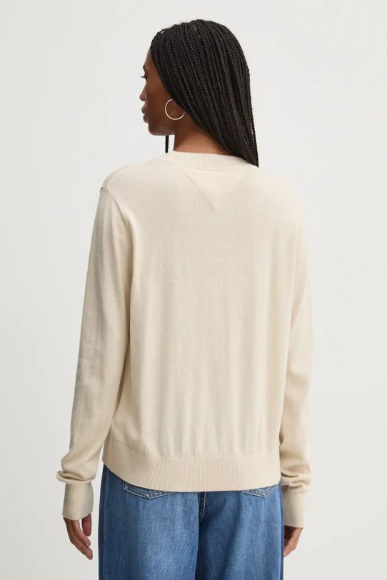 Oblečení Svetr Tommy Jeans DW0DW18670 béžová