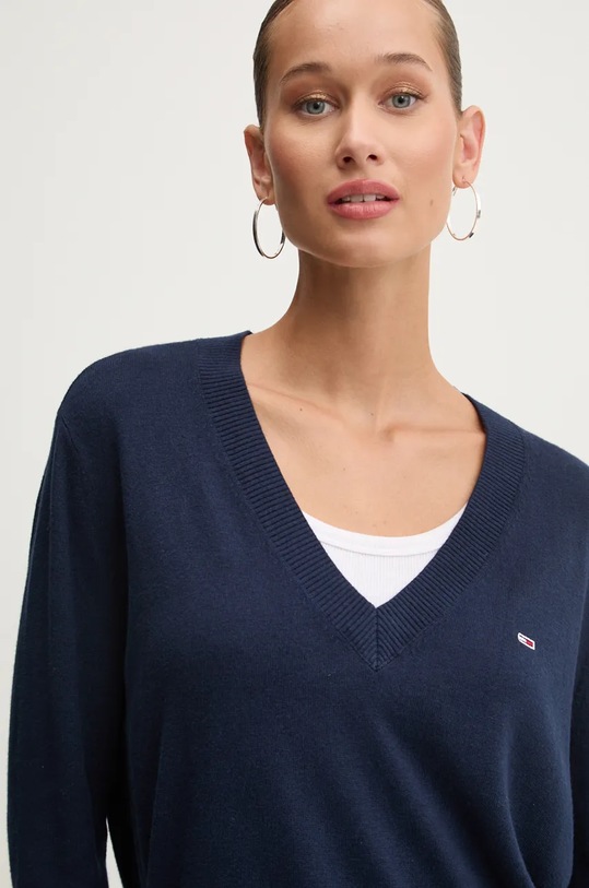 Svetr Tommy Jeans modrá DW0DW18670