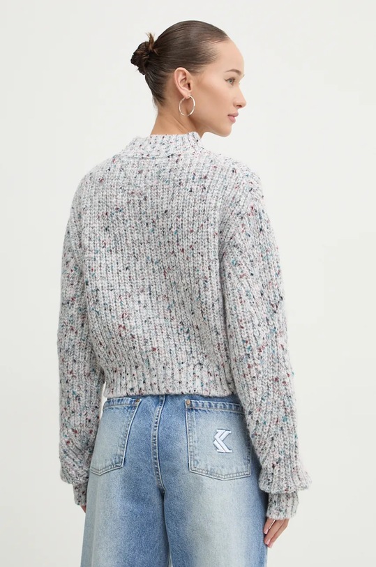 Odjeća Pulover s dodatkom vune Tommy Jeans DW0DW18673 siva