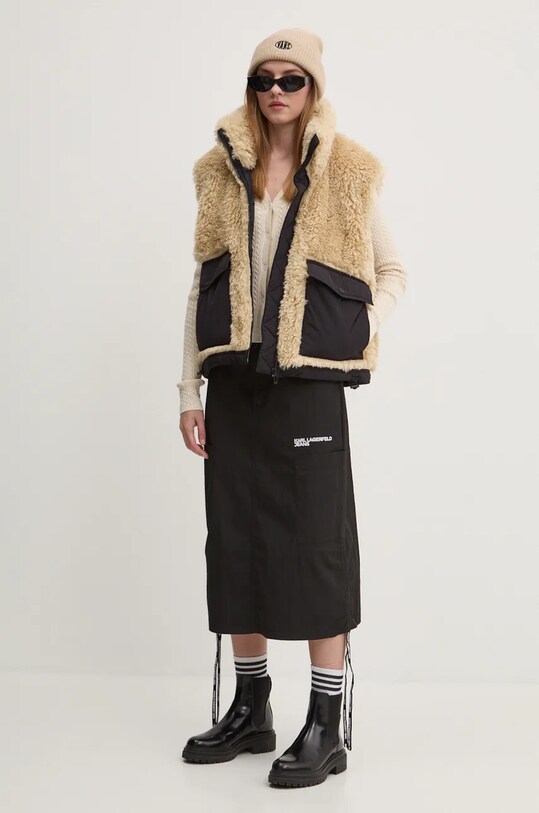 Джемпер Tommy Jeans DW0DW18682 бежевый AW24