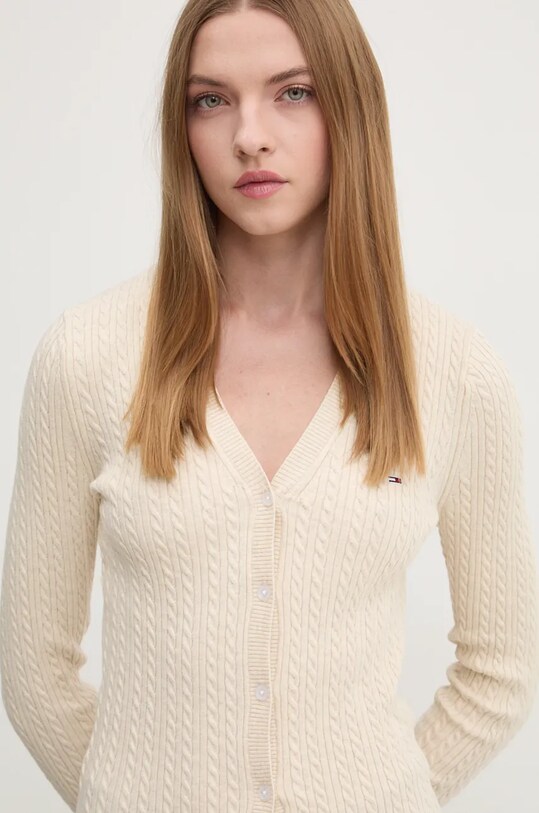 Джемпер Tommy Jeans бежевый DW0DW18682