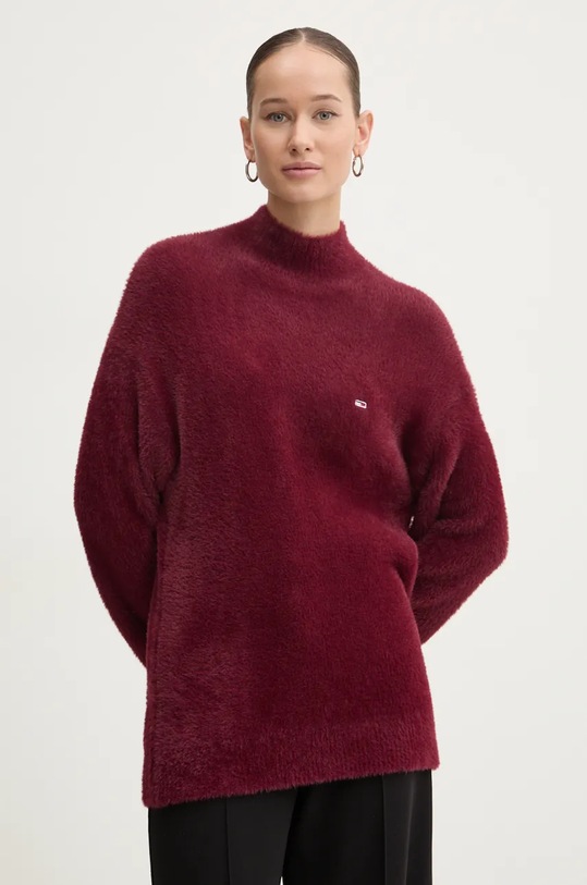 Светр Tommy Jeans інші бордо DW0DW19682