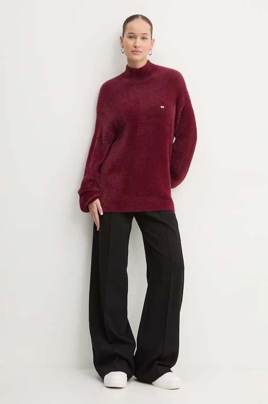 Светр Tommy Jeans DW0DW19682 бордо NC24