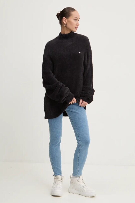 Свитер Tommy Jeans DW0DW19682 чёрный NC24
