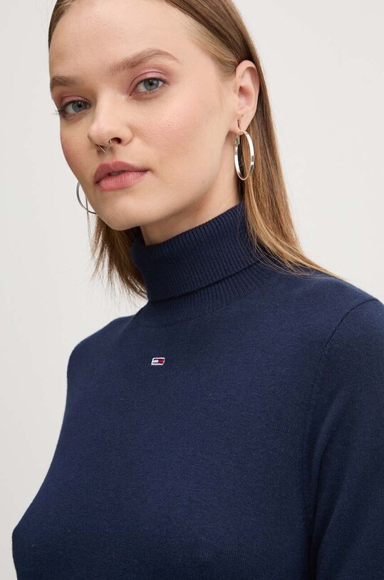 Tommy Jeans pulover bleumarin DW0DW19686