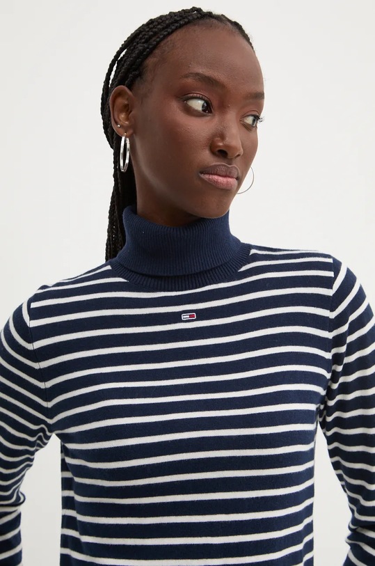 Tommy Jeans pulover bleumarin DW0DW19686