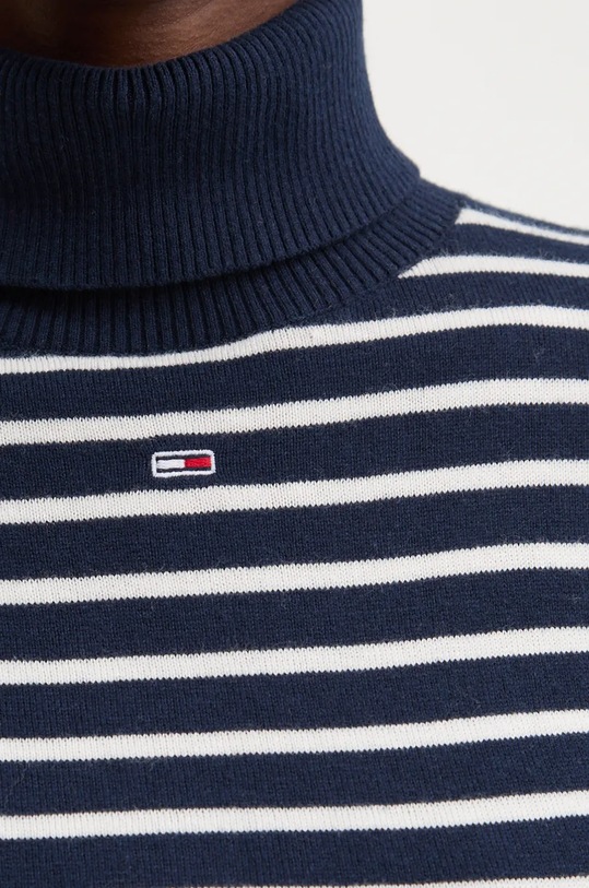 Tommy Jeans pulover DW0DW19686 bleumarin