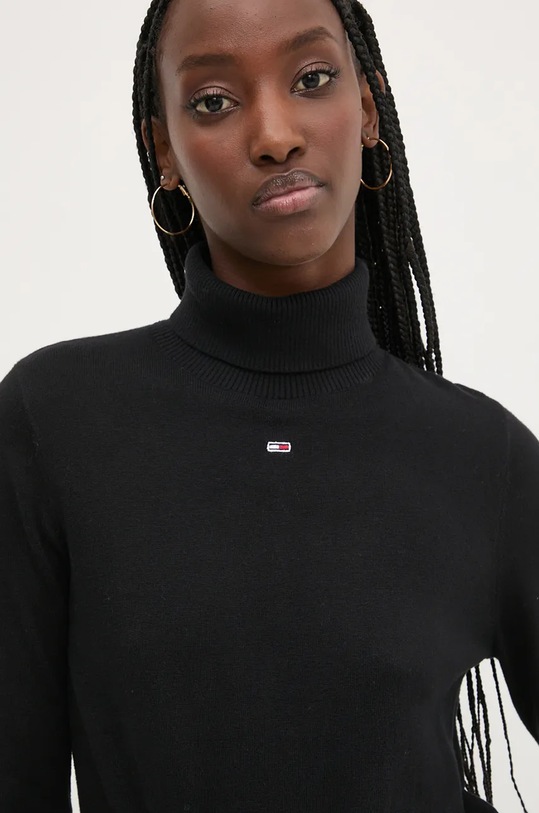Tommy Jeans pulover negru DW0DW19686