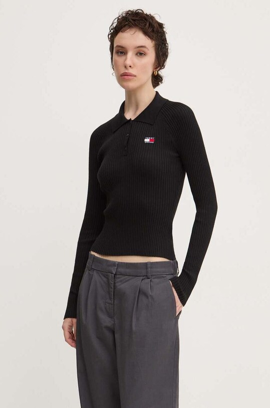 Свитер Tommy Jeans остальные чёрный DW0DW19803