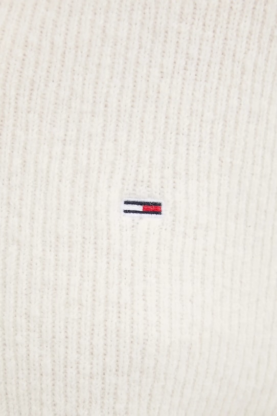 Tommy Jeans sweter wełniany DW0DW19833 beżowy