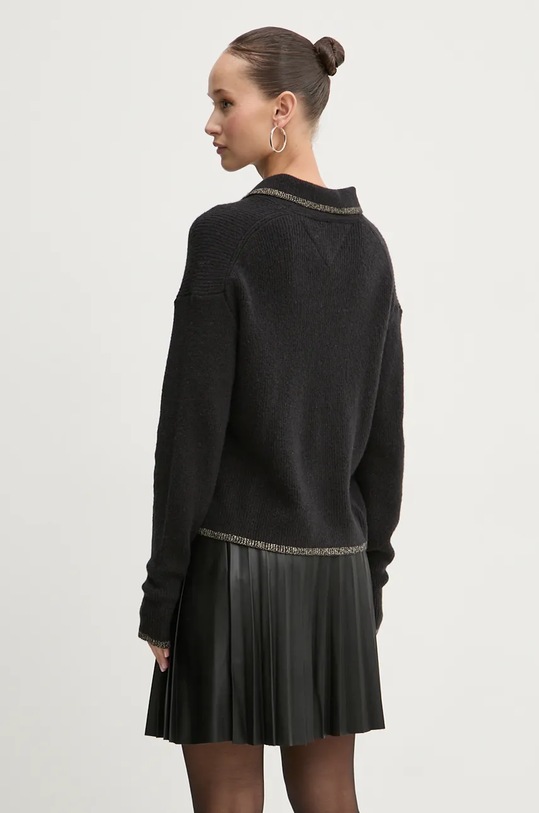 Abbigliamento Tommy Jeans maglione in lana DW0DW19833 nero