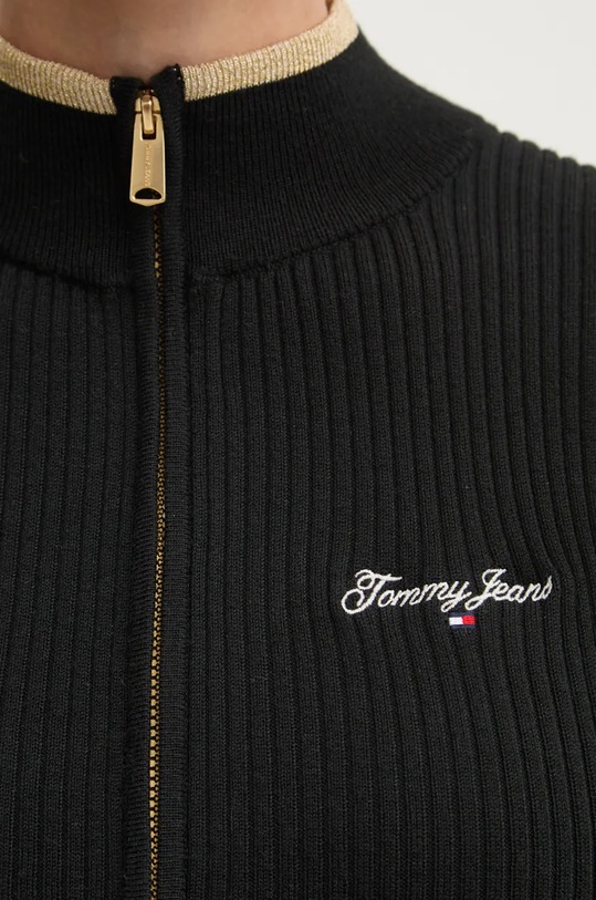 Tommy Jeans cardigan DW0DW19835 negru