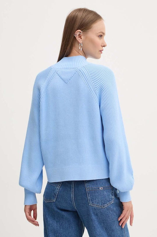 Oblečení Bavlněný svetr Tommy Jeans DW0DW19912 modrá