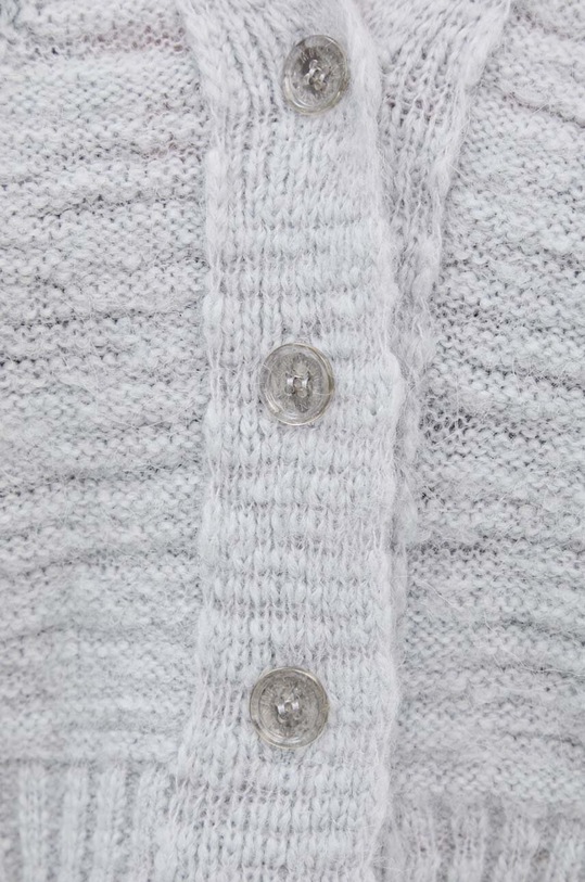 Svetr s příměsí vlny Moschino Jeans 0912.8705 šedá