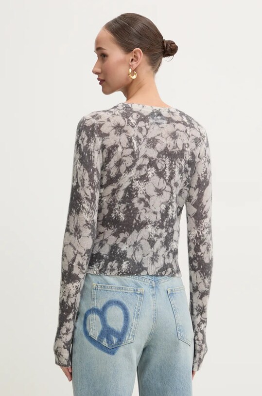 Oblečení Vlněný svetr Moschino Jeans 0918.8704 šedá
