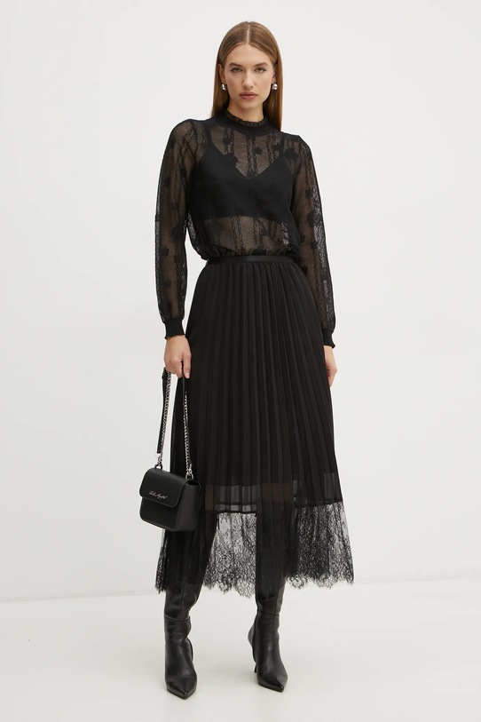 Morgan bluză MANON MANON negru AW25