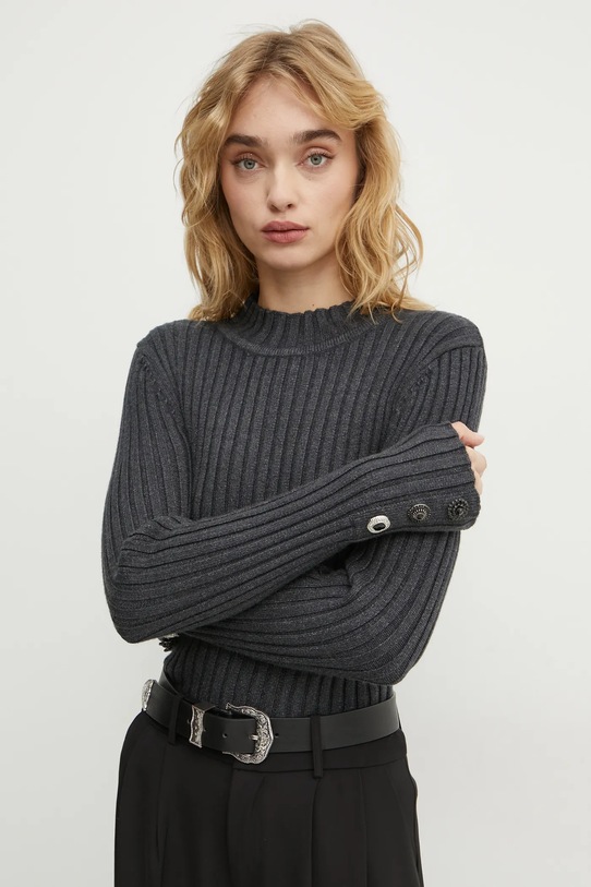 Svetr Morgan MCEZE polorolák šedá MCEZE