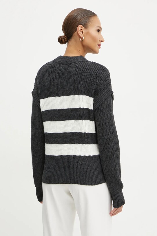 Morgan sweter MCHARLY MCHARLY szary AW24