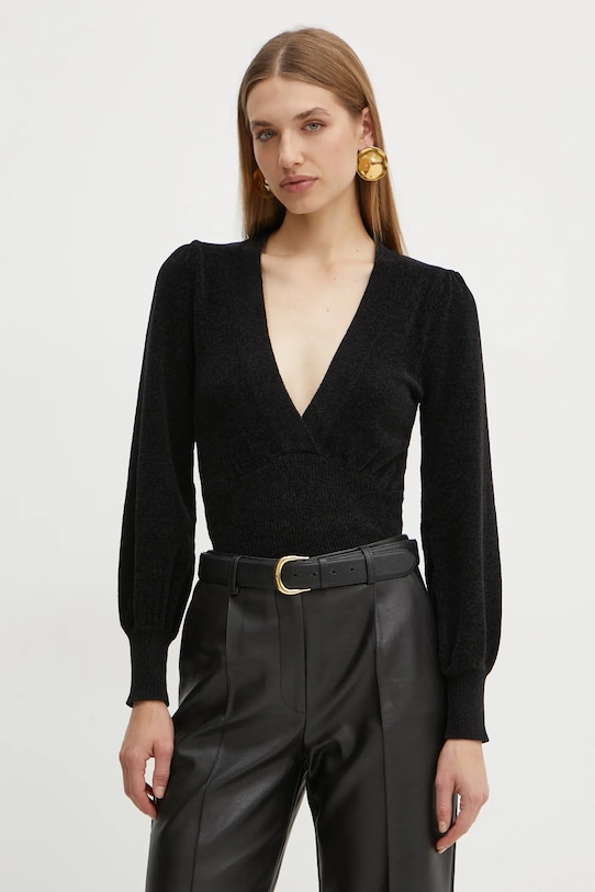 Morgan sweter MEG pozostałe czarny MEG