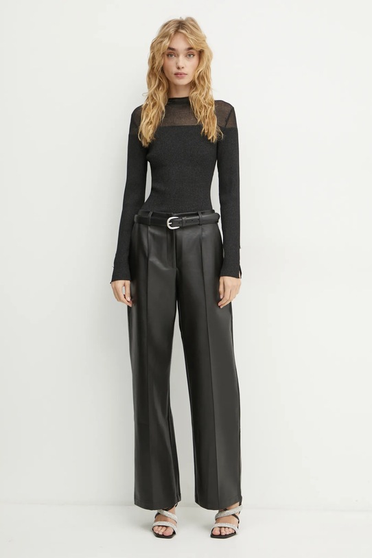 Morgan sweter MIBIS MIBIS czarny AW24