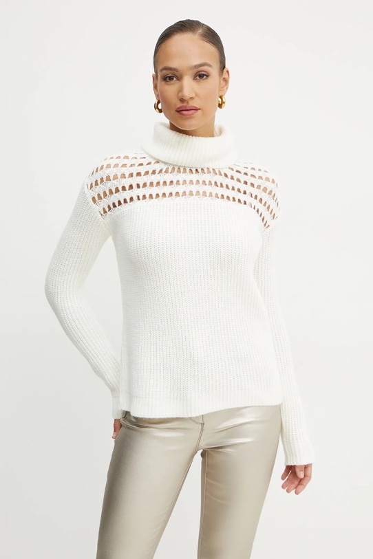 Svetr Morgan MILONA rolák béžová MILONA