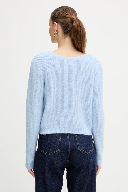 Odzież Morgan kardigan z domieszką wełny MIMO MIMO niebieski